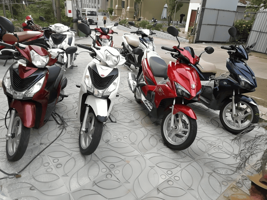 Giá thuê xe ga tại Đà Nẵng từ 120k - 150k/ngày