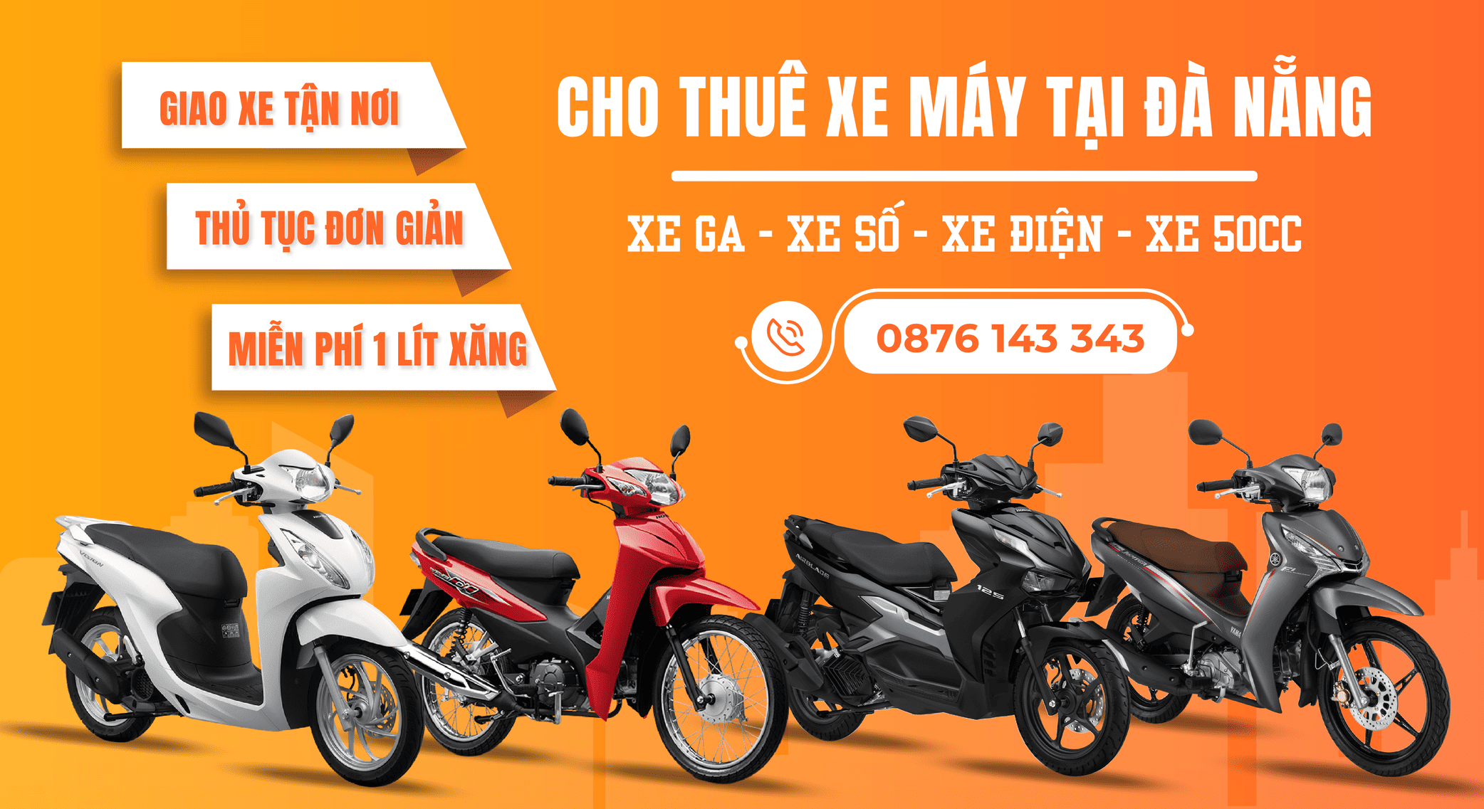 Top 5 Cửa Hàng Cho Thuê Xe Máy Quận Hải Châu Uy Tín Cửa hàng cho thuê xe máy Đà Nẵng AZ Travel