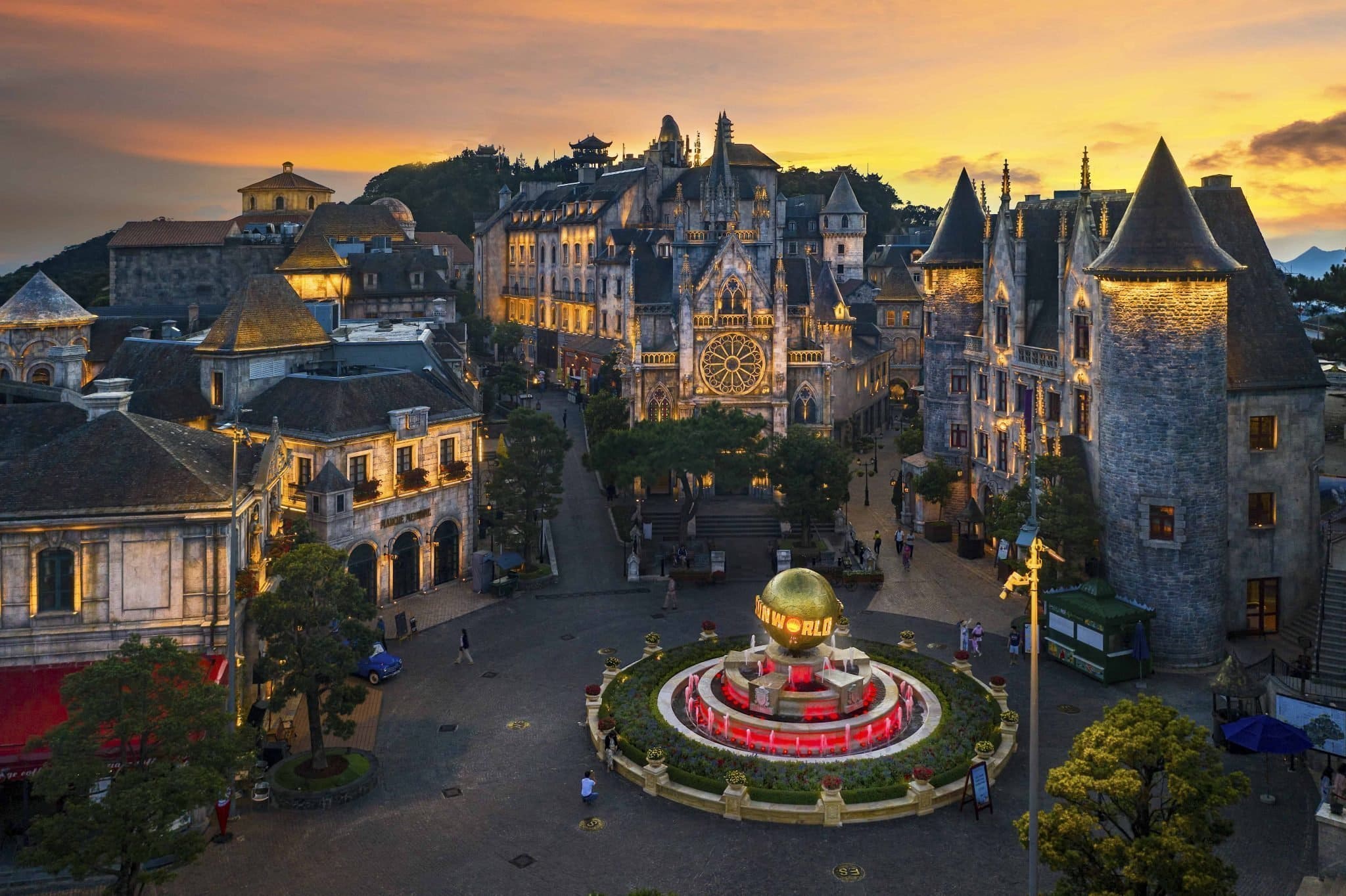 Bà Nà Hills Ở Đâu? Các Cách Di Chuyển Đến Bà Nà Hills Khu làng Pháp Bà Nà Hills Đà Nẵng